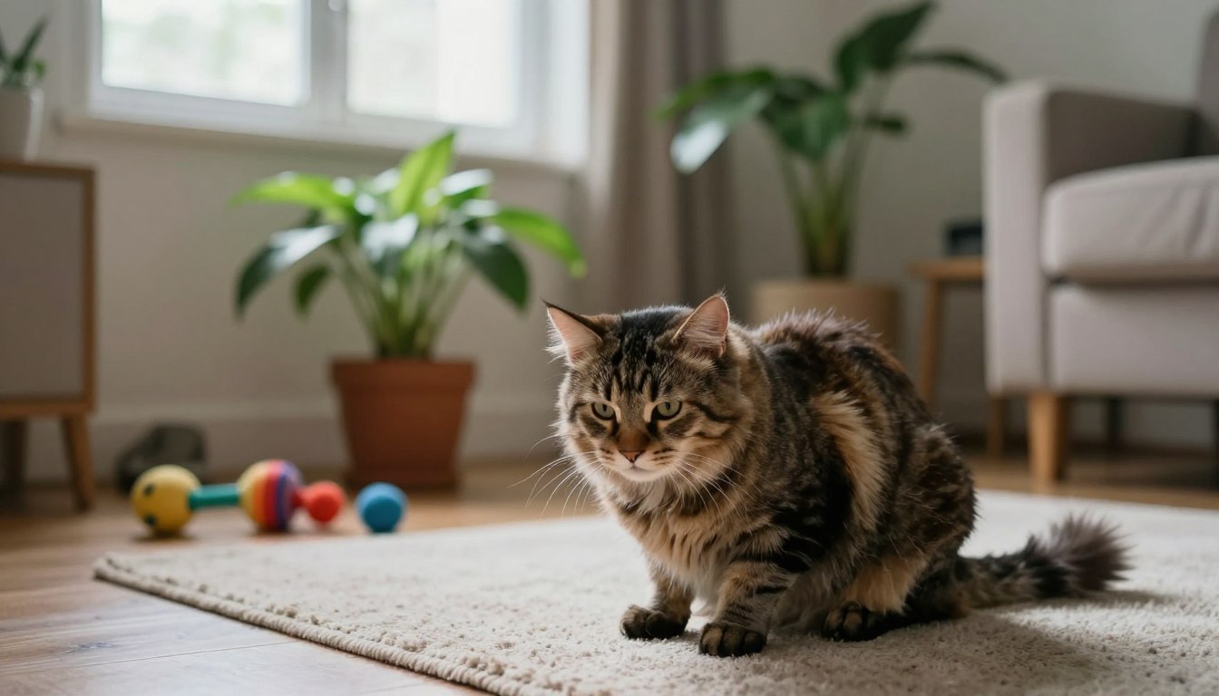 Katze pinkelt immer wieder in die Wohnung? Ursachen & Lösungen